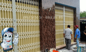 Sửa chữa và Lắp đặt cửa xếp Đài Loan giá rẻ tại Phước Tỉnh 0868 188 991