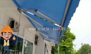 Thay vải bạt mái hiên quay tay giá rẻ, Thay bạt mái che 0868 188 991