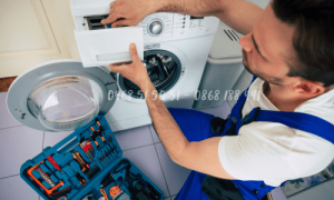 Dịch vụ vệ sinh máy giặt tại nhà giá rẻ uy tín tại Phú Mỹ 0968 51 50 51