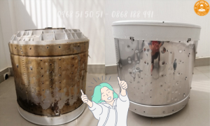 Tự vệ sinh máy giặt tại nhà có khó? Thợ Gần Nhà 0968 51 50 51