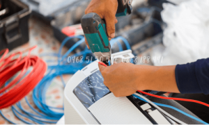 Vì sao máy lạnh bị chảy nước ? Thợ sửa máy lạnh tại Phú Mỹ 0968 51 50 51